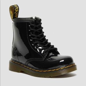 Dr Martens TODDLER 1460 LEATHER LACE UP BOOTS